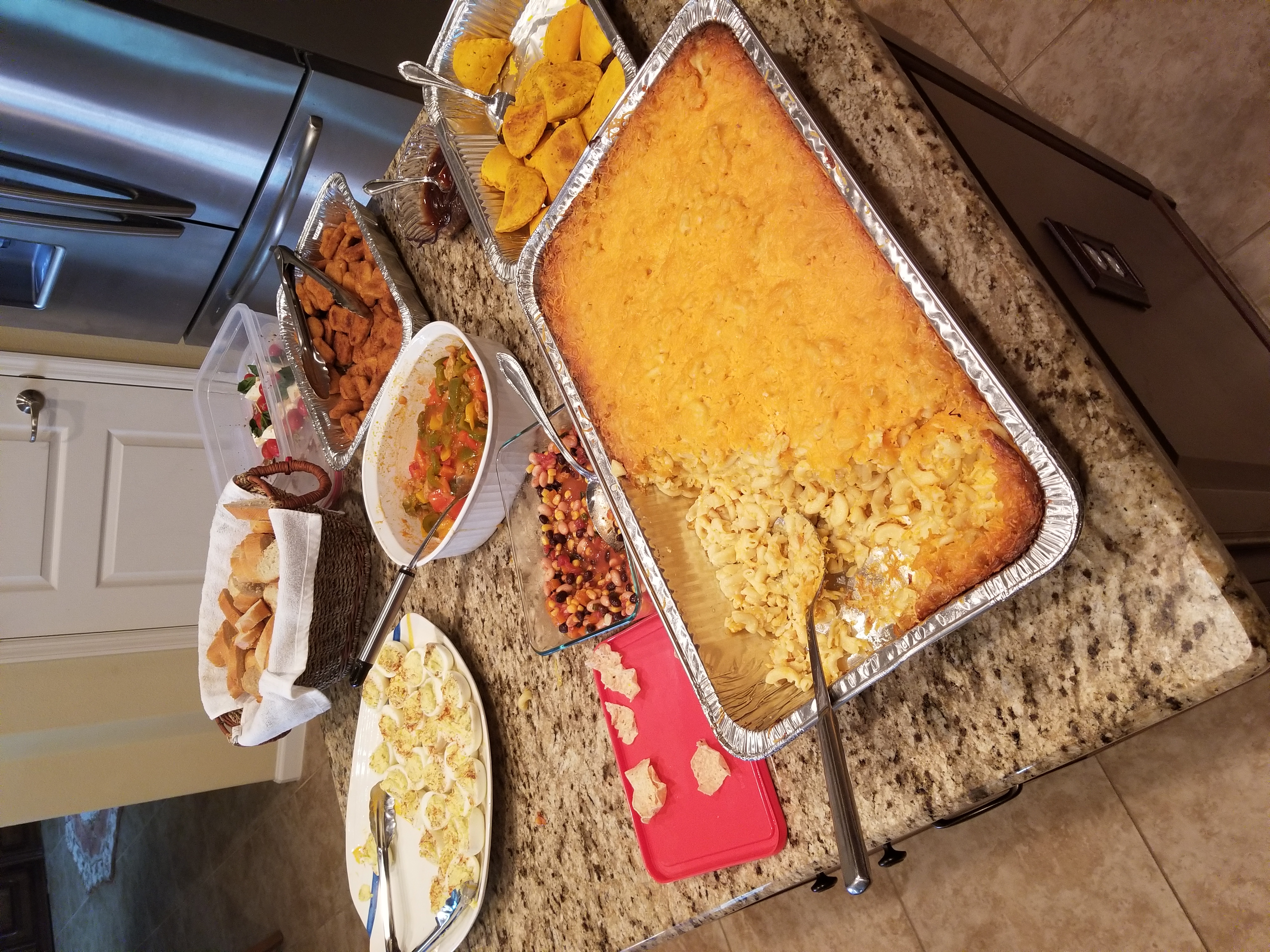 A tabletop detail from a pairing event