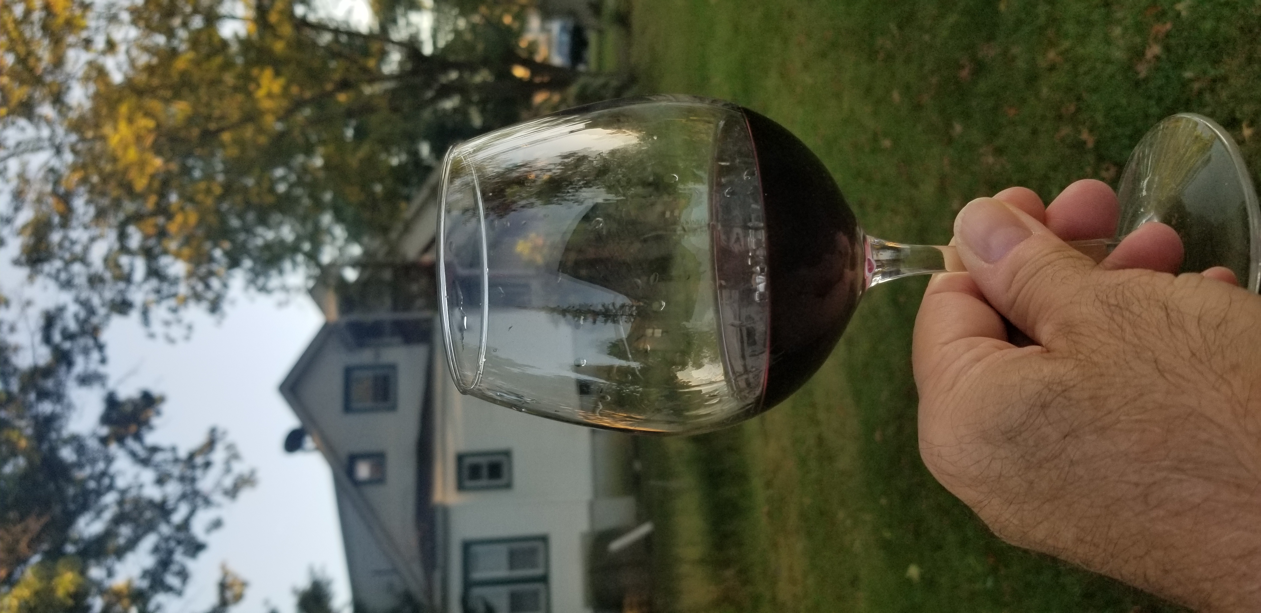 Guests enjoying a lively Art's World of Wine event