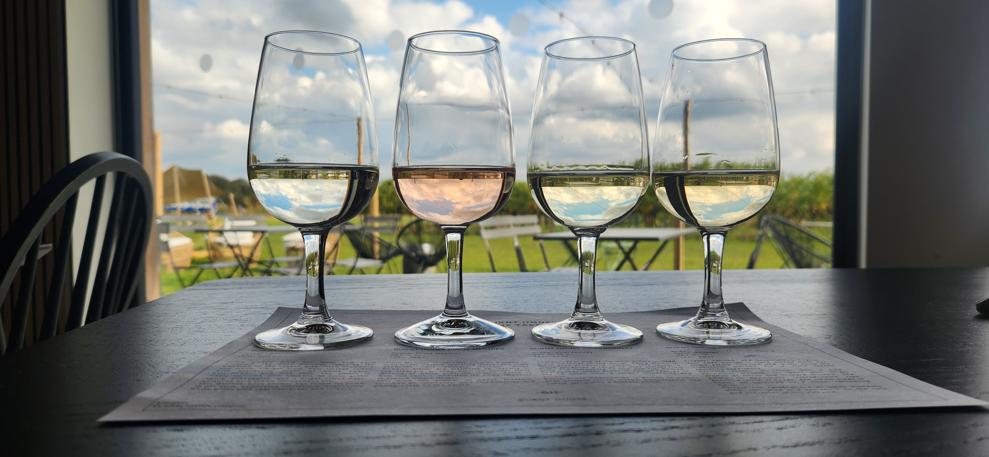 A vertical event photo from a recent wine tasting