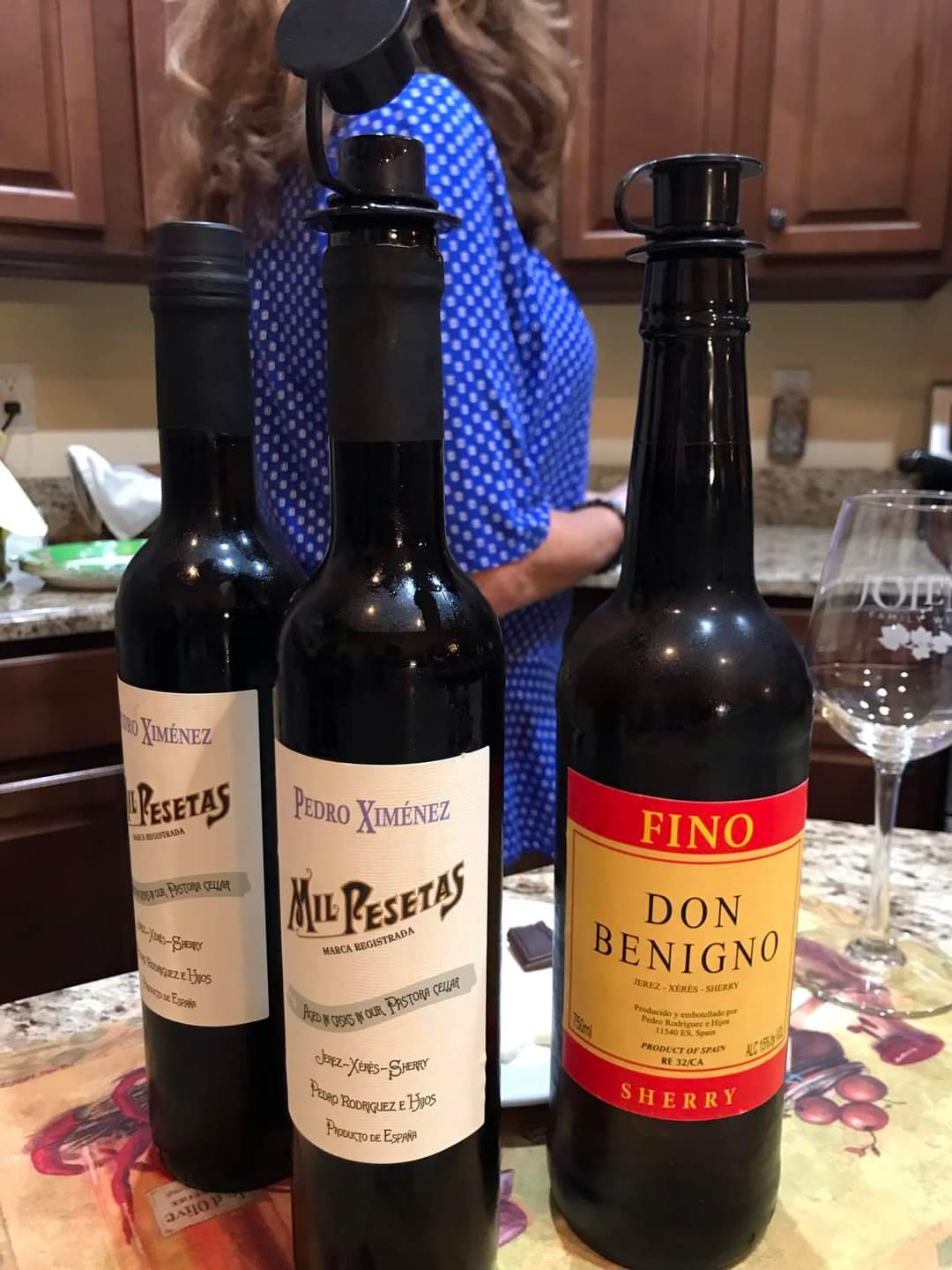 Portrait moment from a wine event